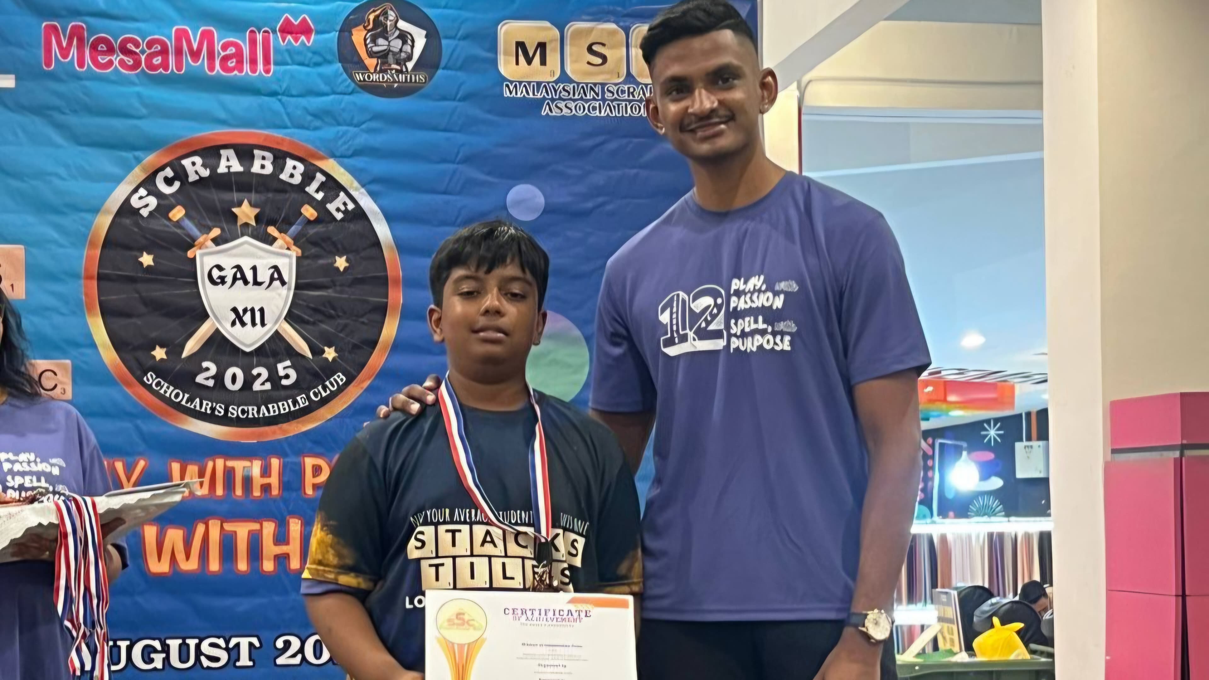 Post-tournament celebration